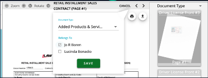 Classify docs step 4